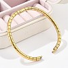 Texture 304 Stainless Steel Bangles for Women BJEW-Z092-14G-4
