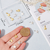 20Pcs 2 Colors Brass Pendants FIND-BBC0015-84-3