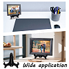 10Pcs Foldable ABS Plastic Chinese Fan Display Easels ODIS-GO0001-10-5
