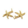 Rack Plating Eco-Friendly Brass Pendants KK-K165-10G-3
