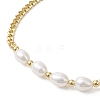 Natural Cultured Freshwater Pearl Beaded Bracelets BJEW-JB12710-3
