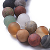 Natural Mixed Gemstone Beads Strands G-F668-09-10mm-3