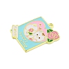 Valentine's Day Alloy Enamel Pendants ENAM-Z015-03G-03-2
