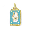 Alloy Enamel Pendants ENAM-D042-01L-1