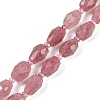 Natural Strawberry Quartz Beads Strands G-G182-D01-01-1