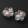 Handmade Silver Foil Glass Lampwork Beads FOIL-T001-02M-3
