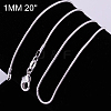 Brass Round Snake Chain Fine Necklaces NJEW-BB10854-20-1