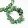 Natural Green Aventurine Stone Bead Strands X-G-R192-B19-2