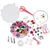 DIY Acrylic Beads Jewelry Sets DIY-BT0001-02-5