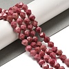 Natural Rhodonite Beads Strands G-K382-A06-02-2