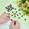60Pcs Acrylic Buttons BUTT-PH0001-59C-02-3