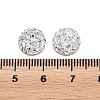 Resin Imitation Druzy Quartz Cabochons RESI-E013-03F-10MM-1-3