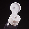 Transparent Flip Cap Round Shoulder Plastic Bottle MRMJ-BC0001-56-5