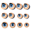 4 Pairs 4 Styles Plastic Doll Eyes FIND-PH0028-38-1