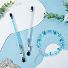 2Pcs Iron and PVC and Acrylic Alligator Memo Clips FIND-SC0011-26B-4