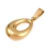 304 Stainless Steel Pendants STAS-P407-04A-G-2