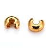 Brass Crimp Bead Covers X-KK-I681-13A-2