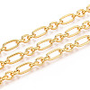 Brass Oval Link Chains CHC-T018-24G-1