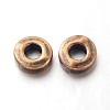 Tibetan Style Alloy Beads TIBEB-P002-07R-RS-1