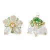 Transparent Glass Pendants PALLOY-MZ00720-04-1