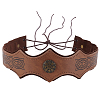 PU Leather & Alloy Headbands Hair Accessories for Women Girls OHAR-WH20009-02B-01-1