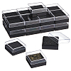 Plastic Badge Storage Gift Box CON-WH0099-06F-1