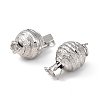 Rack Plating Brass Box Clasps LS-KK-G448-11P-3