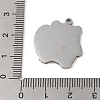 Non-Tarnish 201 Stainless Steel Pendants STAS-C095-25P-3