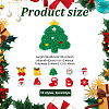 20Pcs 10 Style Christmas Theme Towel Embroidery Cloth Sew on Patches PATC-FG0001-45-2