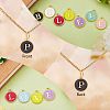 120Pcs 12 Colors Golden Plated Alloy Charms ENAM-SZ0001-64P-7