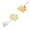 Faceted Glass Sun Catcher Pendant Decorations LS-AJEW-A037-07G-2