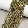 Natural Canada Jade Beads Strands G-B171-B01-4mm-1