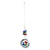 Glass Flower Hanging Ornaments PW-WG87733-03-1