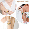 10Pcs Carnival Acrylic & Glass Pearl Bead Bracelets BJEW-CA00004-7
