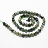 Natural Moss Agate Beads Strands X-G-D840-25-6mm-2
