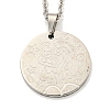 Non-Tarnish Constellation Pendant Necklaces LS-NJEW-S422-04P-03-1