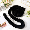 2Pcs Faux Fur Chenille Stick Fabric Roll for Christmas Tree Decor or Wreath Bows Craft FIND-CY0001-48B-3