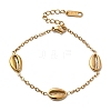 304 Stainless Steel Link Bracelets BJEW-G763-04G-2