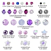 DIY Acrylic & Seed Beaded Stretch Bracelet Making Kit DIY-YW0008-80-3