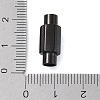 304 Stainless Steel Magnetic Clasps with Glue-in Ends STAS-K282-01A-EB-3