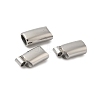 304 Stainless Steel Bayonet Clasps STAS-Z147-27P-02-2