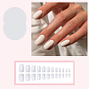 Plastic Full Cover Press On False Nails MRMJ-CP0001-74-4