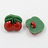 Acrylic Shank Buttons BUTT-E043-02-2