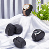 PU Leather Bracelet Pillow Jewelry Displays BDIS-WH0015-01B-4