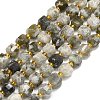 Natural Labradorite Beads Strand G-I376-D90-01-1