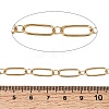 304 Stainless Steel Oval Link Chains CHS-K018-33G-3