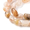 Natural Cherry Blossom Agate Beads Strands LS-G-G146-A31-01-4