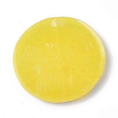 Resin Pendants X-RESI-S356-45B-1