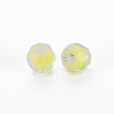 Transparent Acrylic Beads TACR-S152-17A-SS2105-1