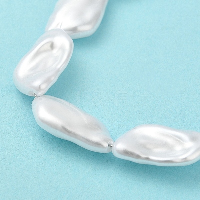 ABS Plastic Imitation Pearl Beads Strands KY-F021-05-1-1